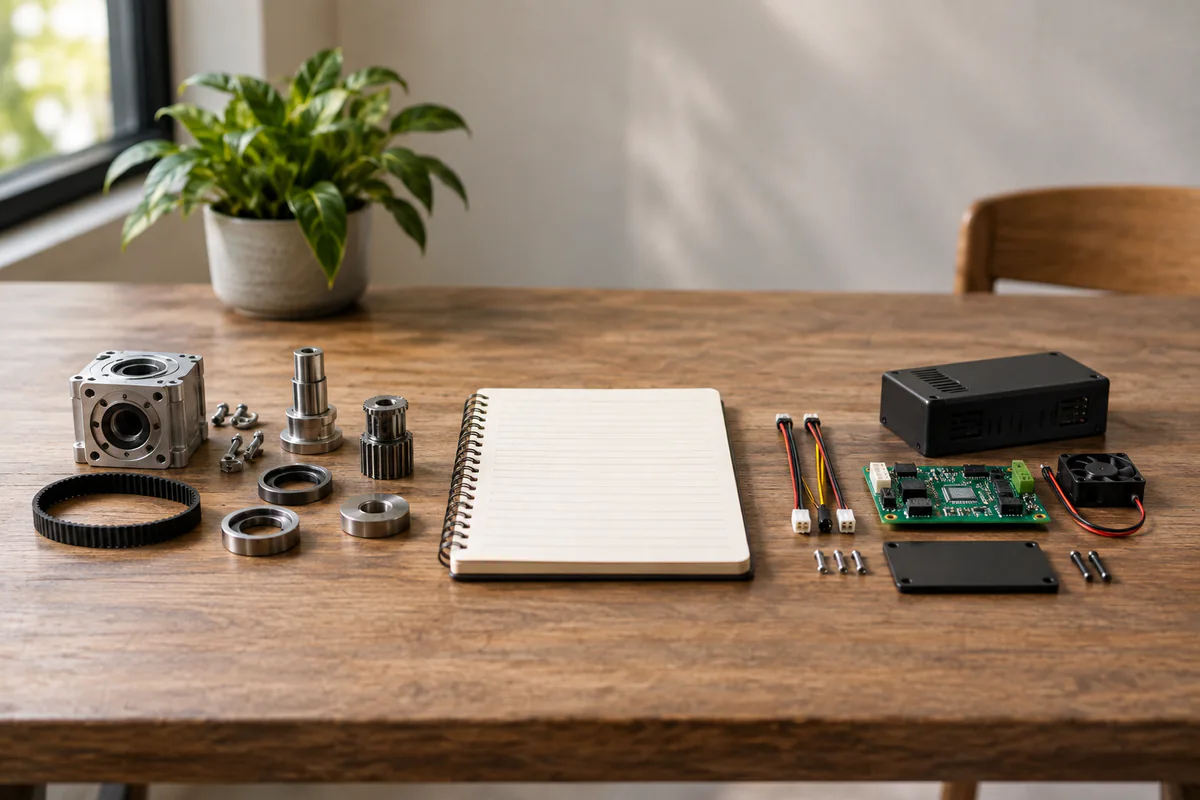 Two component sets are compared against one shared requirements notebook